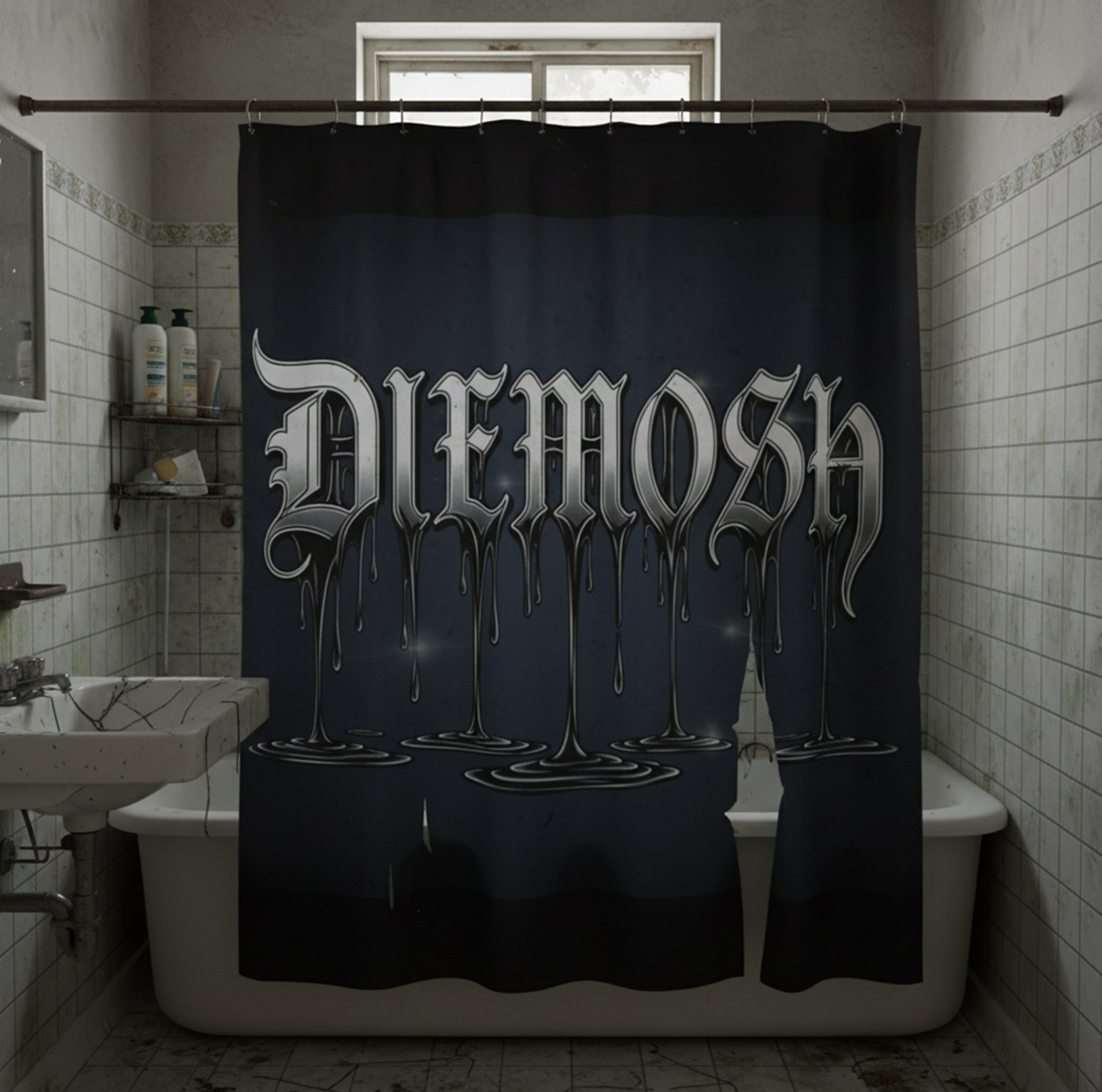 THE SHOWER CURTAIN.